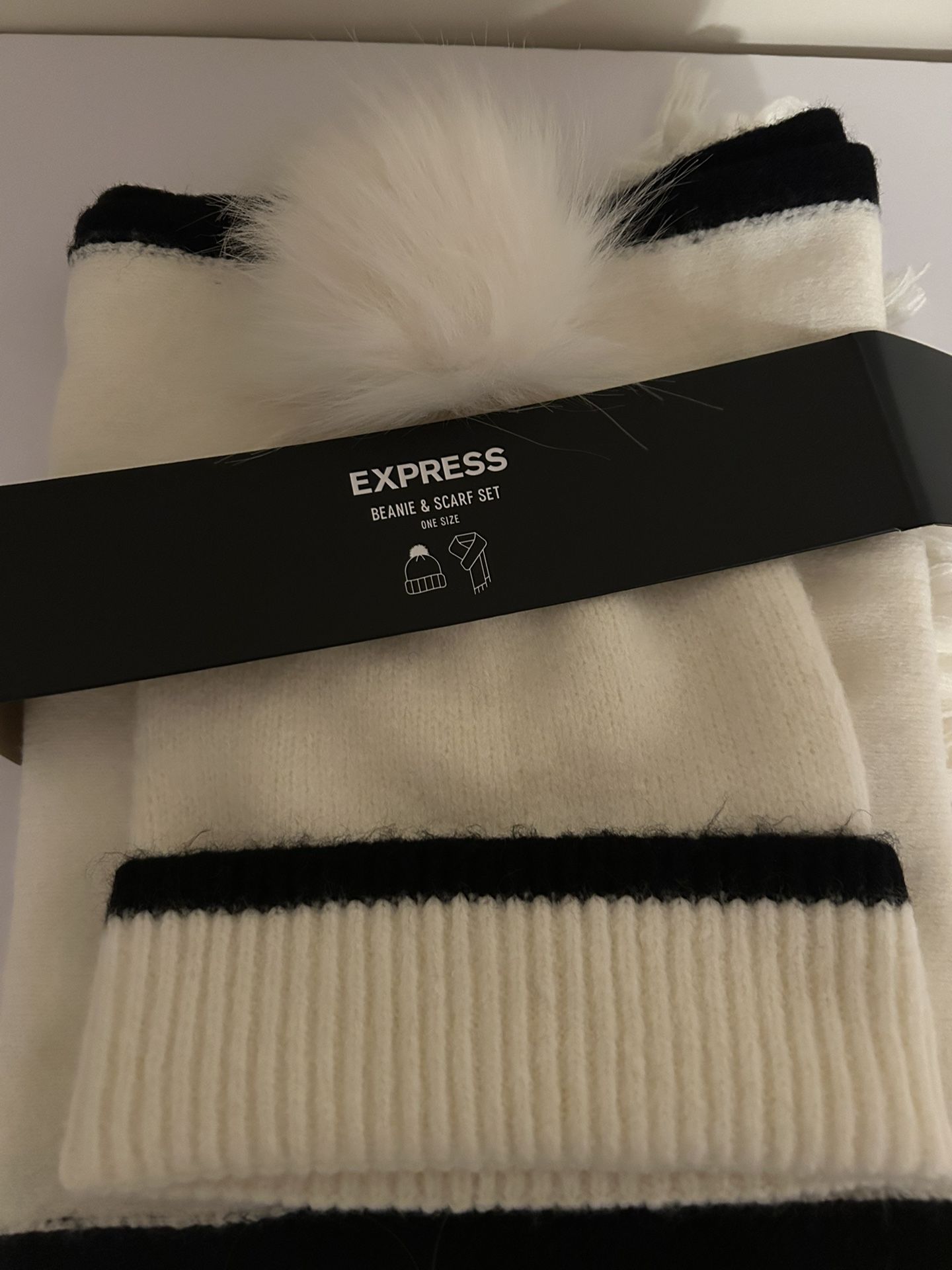Express Beanie And Scarf