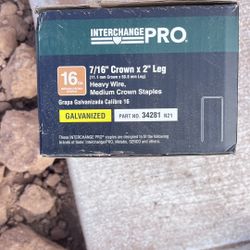 Medium Crown Staples