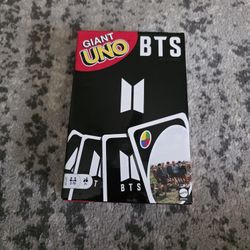 Giant UNO BTS Edition Card Game - Open Box (Never Used)