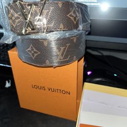 Brown Louis Vuitton Belt