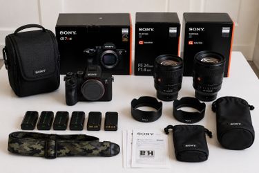 Sony A7R IV + 24mm GM + 85mm GM Complete Creator Kit