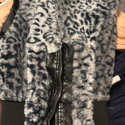Large Animal Print Vest