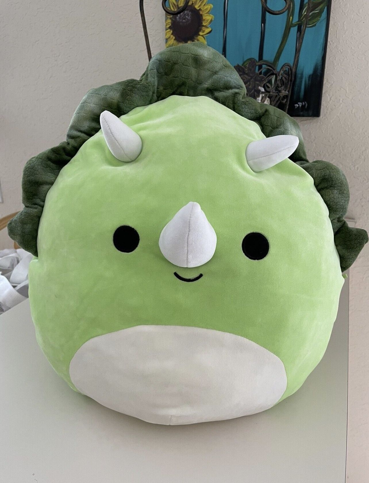 Tristan The Triceratops Squishmallow Plush