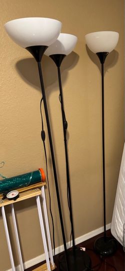 3 Floor lamps $10 EACH Gilbert and Ray rd.  Check all pics and offers.