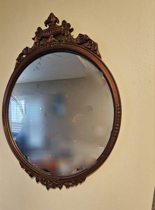Antique Entryway Mirror