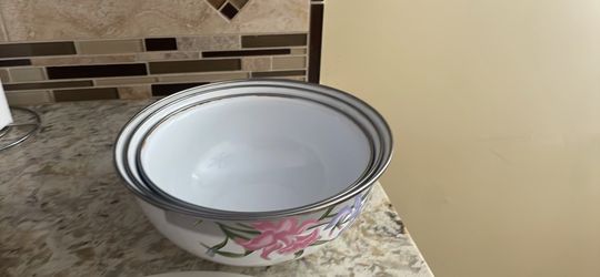Set of 3 bowls dishwasher safe