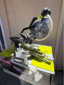 Ryobi 7-1/4” Sliding Compound Miter Saw – Like New – $165