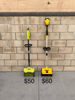 Dewalt 20V & RYOBI ONE+ 18V Snow Shovels **SEE PHOTO FOR PRICING**