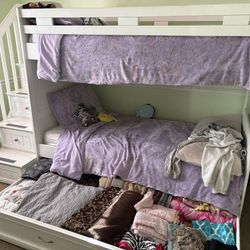 Bunk Bed W/ Staircase