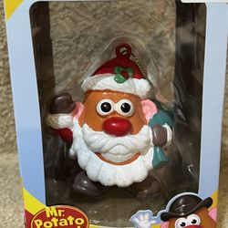 Kurt S. Adler Mr.Potato Head Santa Claus Christmas Ornament new In Package