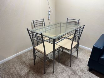 Small dining room table.