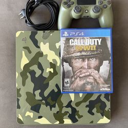 Sony PlayStation 4 Slim Call of Duty World War 2 Limited Edition Bundle
