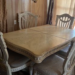 6 Chair Dining Room Table 