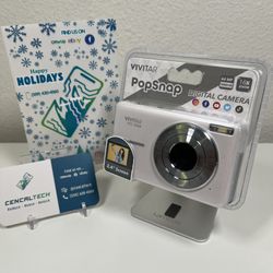 New Vivitar Popsnap Compact Digital Camera
