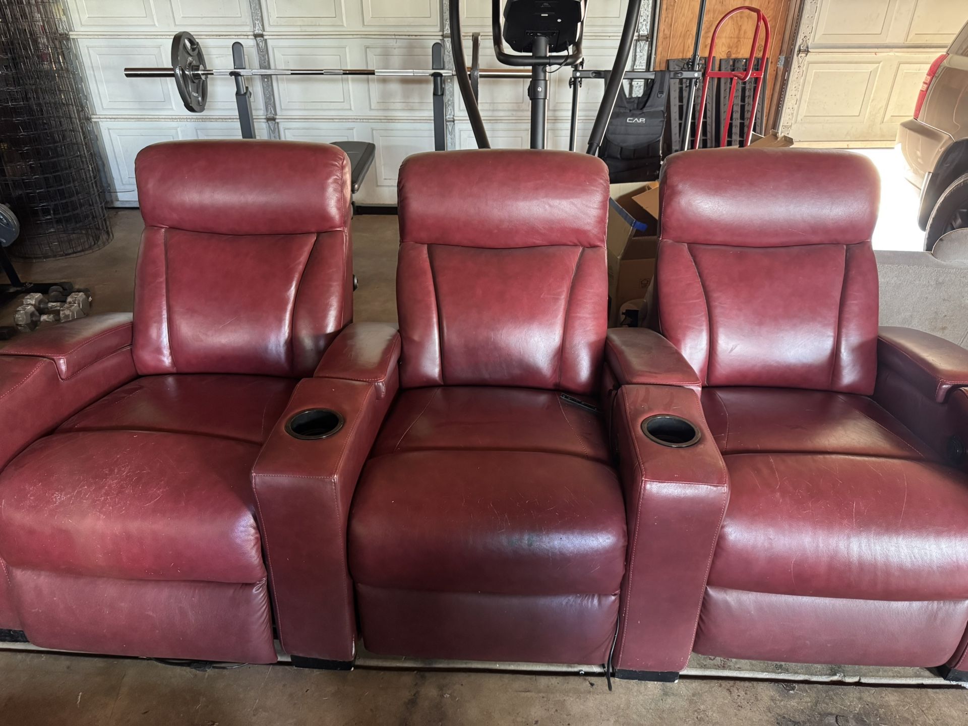 Red Recliner Couches