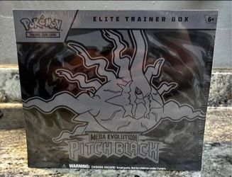 Pokemon pitch black etb elite trainer box pokemon cards