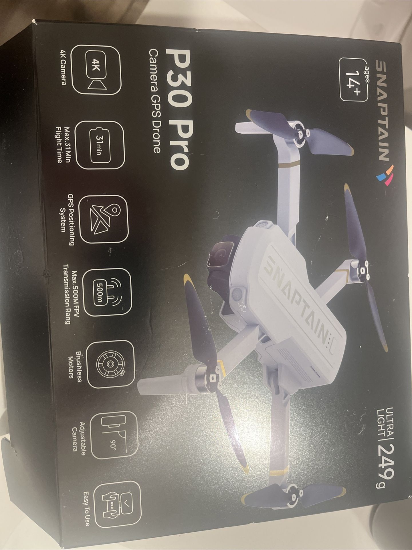 Snaptain P30 Pro Drone 4k Camera 