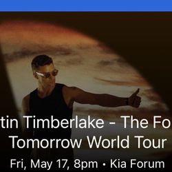 Justin Timberlake Tour 