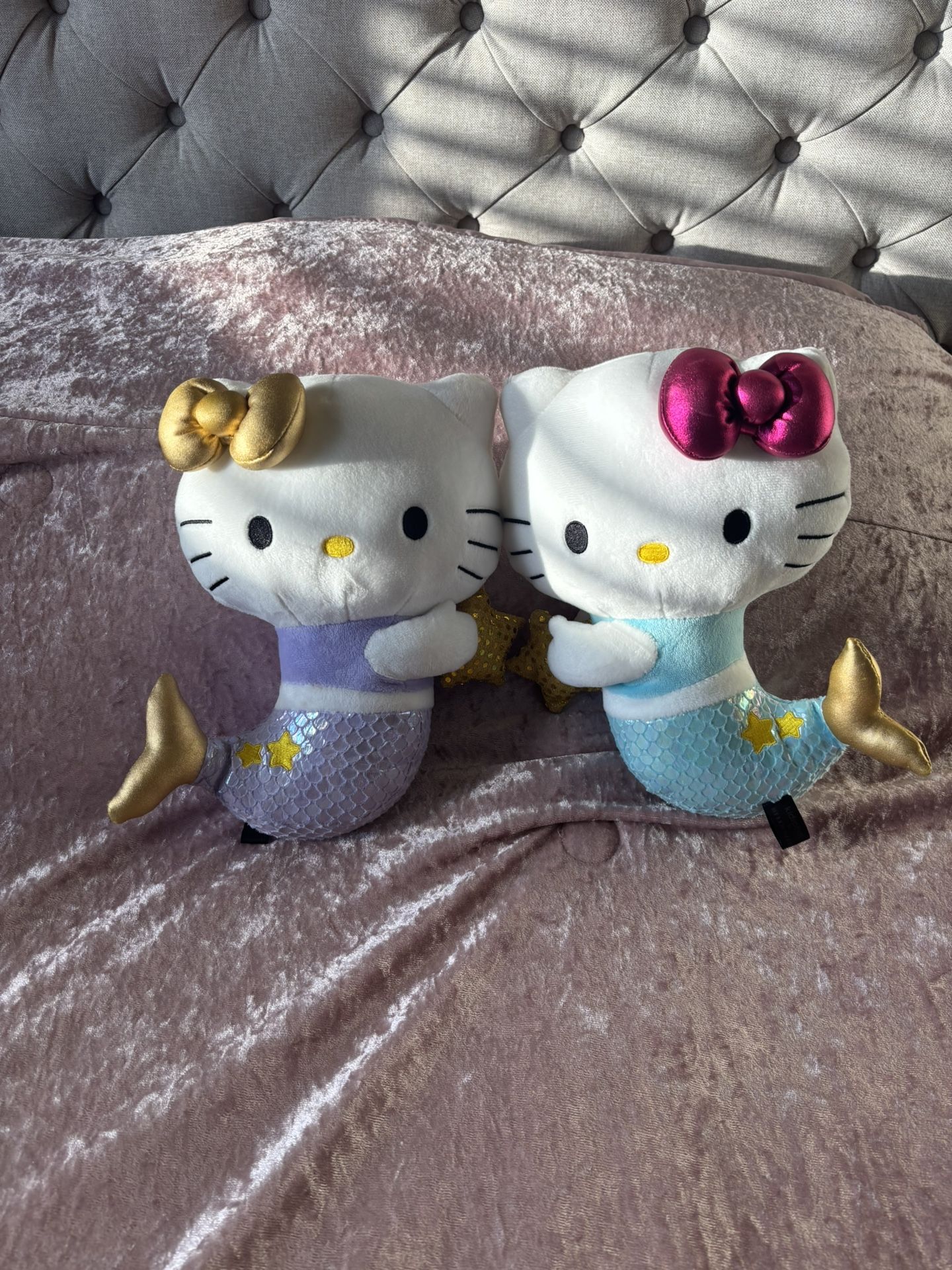 Hello Kitty mermaid Pisces plushies