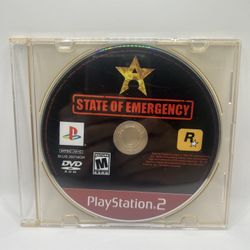 State Of Emergency PS2 Disc Only