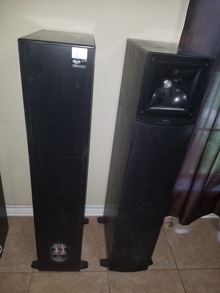 Klipsch tower speakers