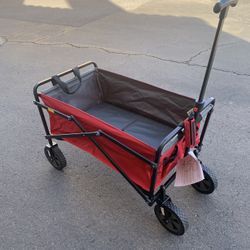 Red Foldable Wagon 
