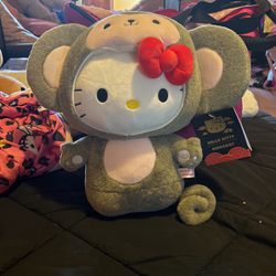 Hello Kitty Year Of The Monkey Plush