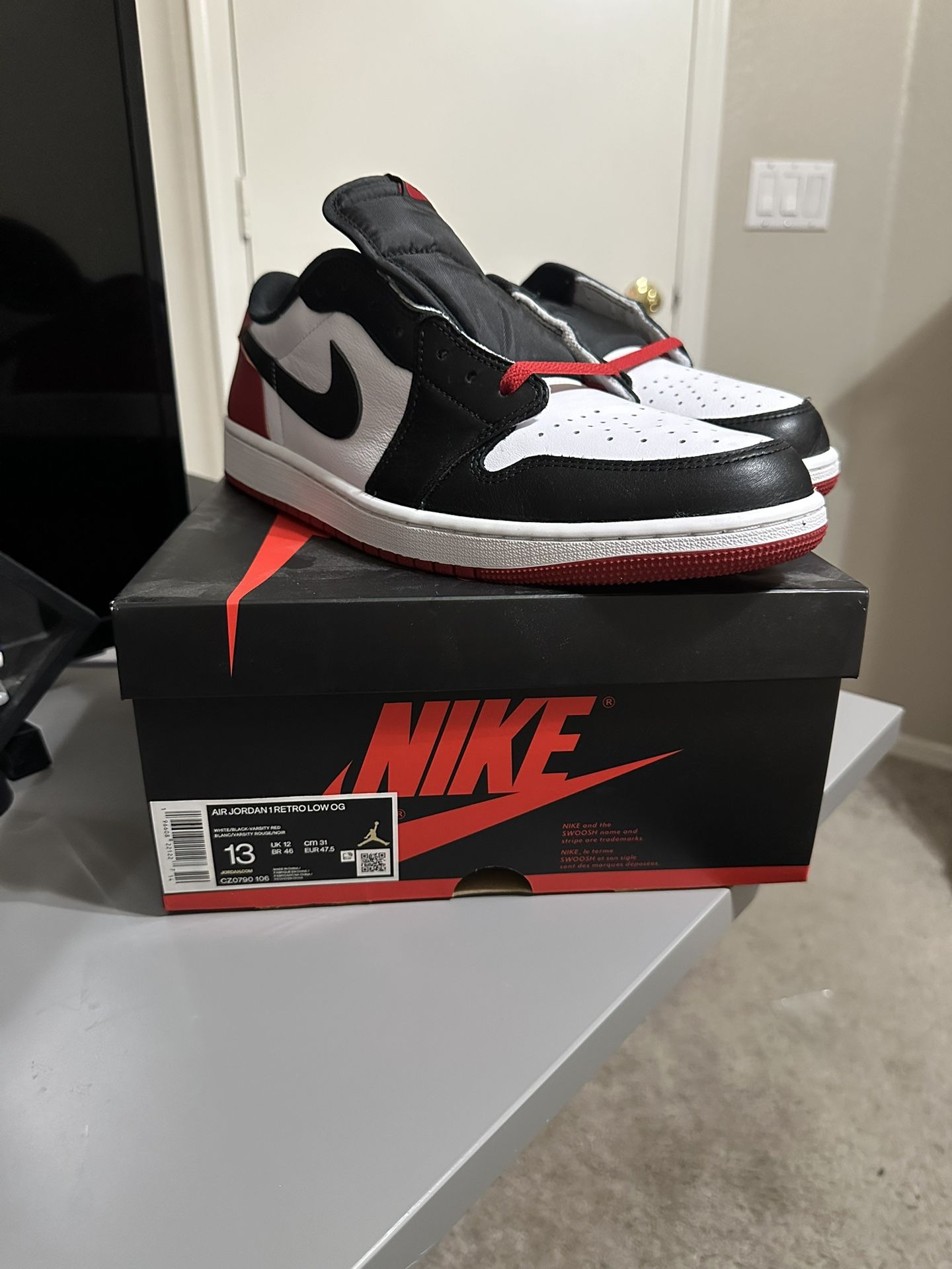 Size 13 Brand New Jordan One Retro Og