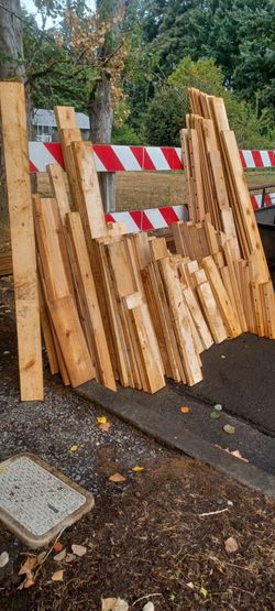 Huge lot of miscellaneous Cedar boards. $50 takes it all