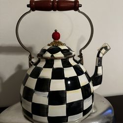 Mackenzie-Childs 3 Qt Tea kettle NEW
