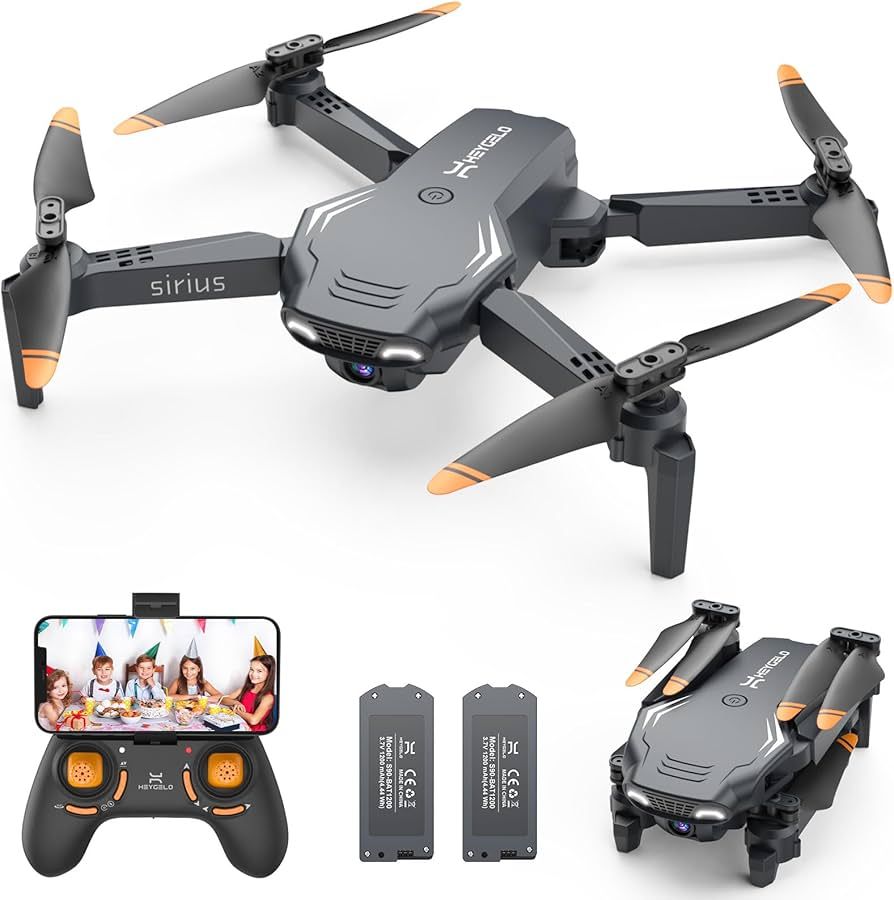 Brand New Heygelo S90 Drones with Camera for Adults, 1080P HD FPV Drone , Foldable RC Quadcopter Drone!!!!!