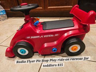 Radio Flyer racecar for toddlers