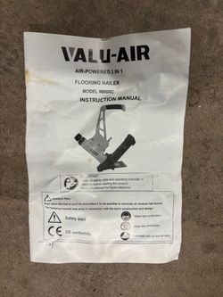 Valu-Air Pneumatic Flooring Nailer — Professional Grade, Complete Kit
