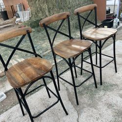3 Stools  Free Delivery 