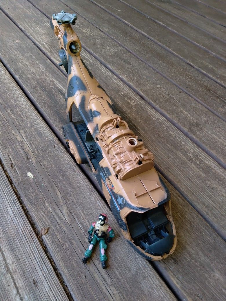 Vintage Gi Joe Helicopter Parts 80s