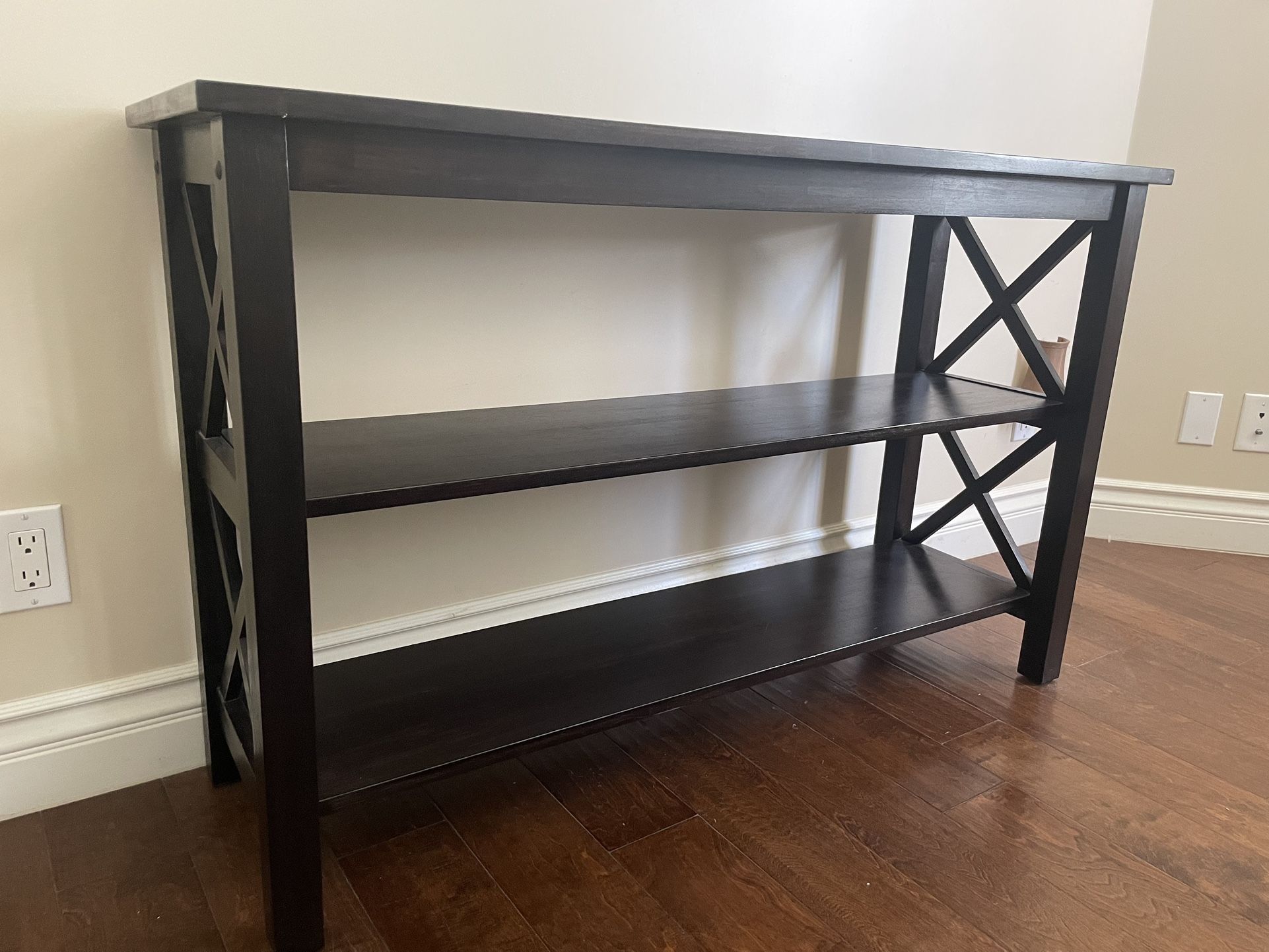 Console table - Espresso Stain