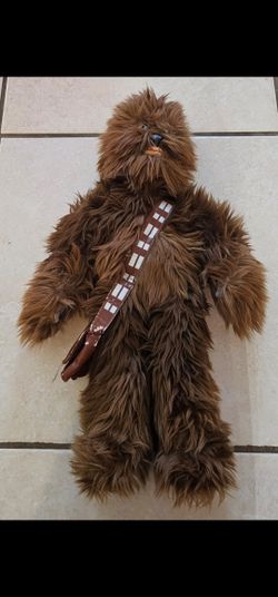 Star Wars Disney Store Genuine Original Authentic 19" Chewbacca Plush Doll Stuffed Animal Wookie