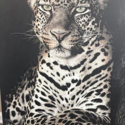 Leopard wall canvas 