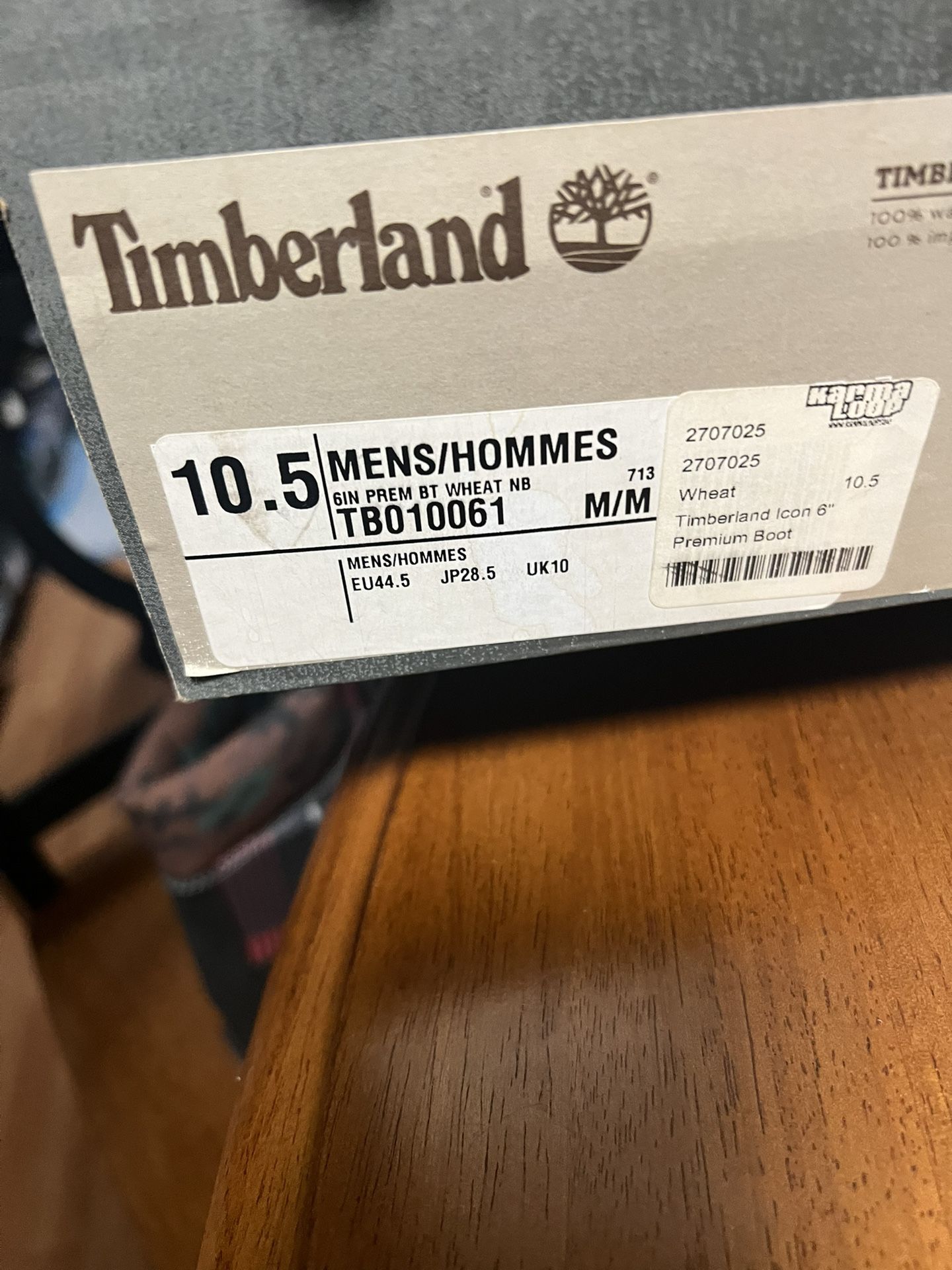 Timberland Size 10.5