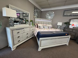 4 PC KING BEDROOM SET