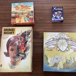 Board Games : Mind Mgmt , Guild Of Merchant Explorers , Xylotar 