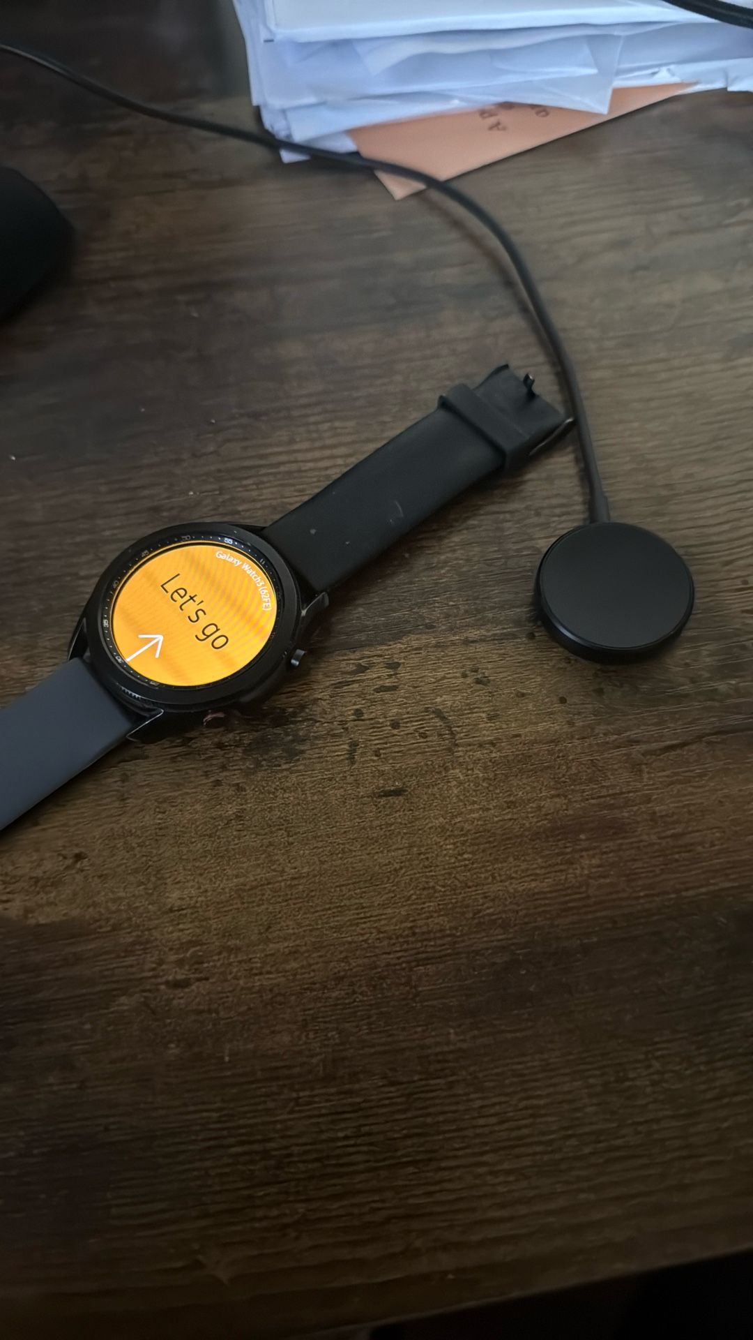 Samsung Galaxy Watch 3 With Charger
