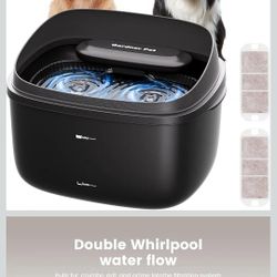 brand new 2 Gallon large size dog filtered fountain 