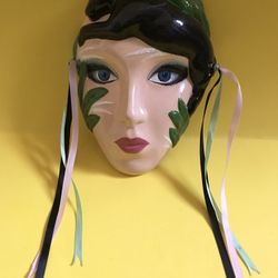 Vintage Mask Wall Decor
