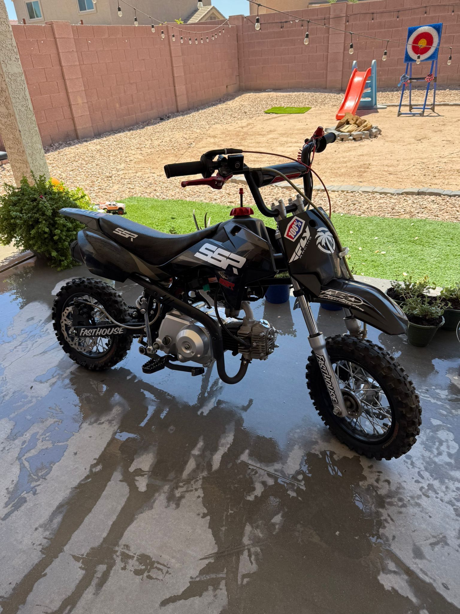 Black Small/Med Dirt bike