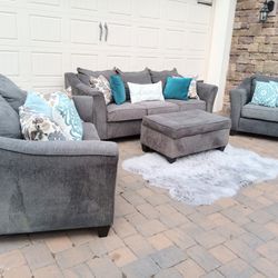 Gorgeous Grey 4 Piece Set 