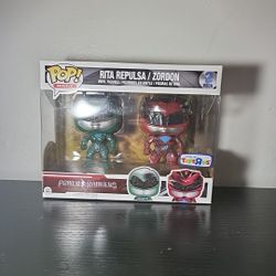 Funko Pop! Vinyl: Power Rangers Rita & Zordon Toys'r Us Exclusive NIB (P)