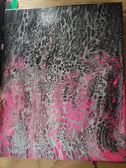 Glow in the dark with glitter