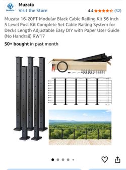 16-20 foot cable railing kit