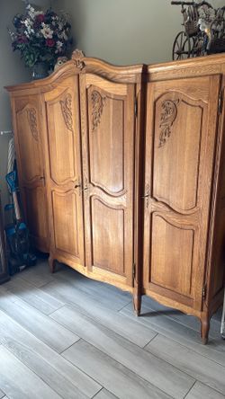 Antique reproduction closet/storage $1000